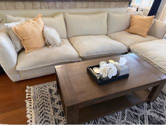 Living Spaces 120” couch