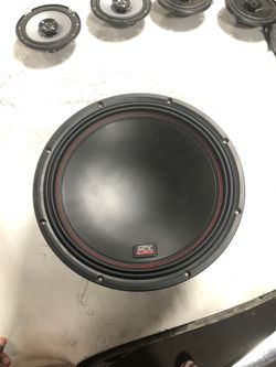 Mtx audio woofer