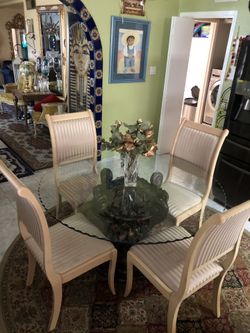 Dining chairs only, No Table