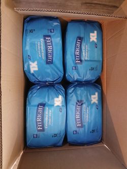 FitRight Extended Wear Underwear XL – 4 Packs