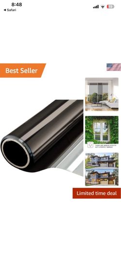 One-Way Mirror Window Tint Film Roll