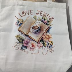 13x13x3" Totes W/DTF Heat Transfers Options Pictured 