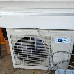 AC Pro split unit heating and air