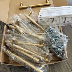 20 Gold Handle Pull Handles $40