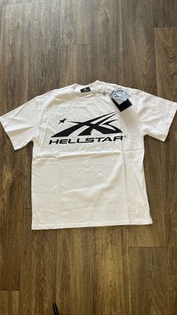 White hellstar Rhinestones Shirt