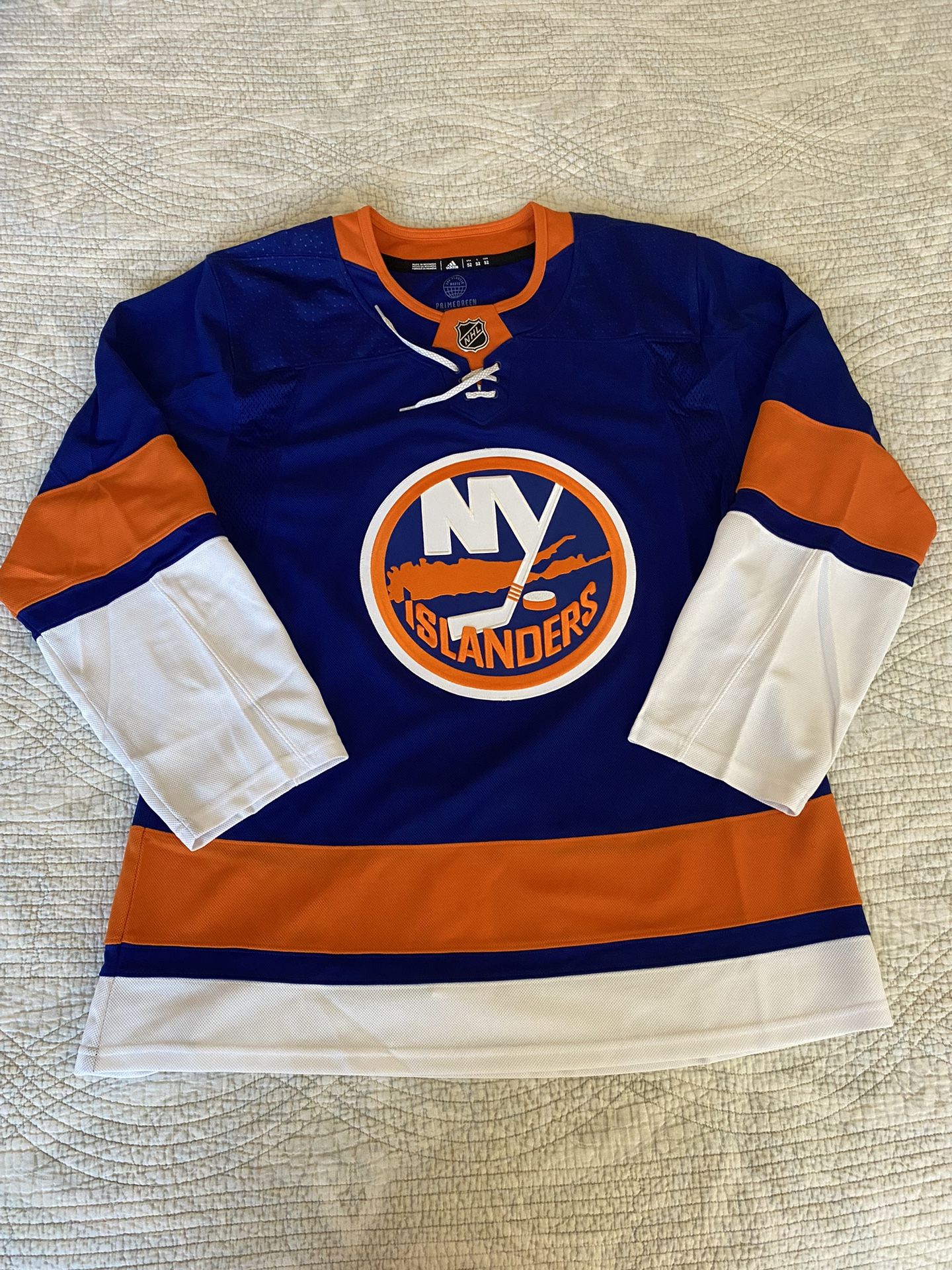 Adidas New York Islanders Authentic NHL Hockey Jersey GT5618 Size 52