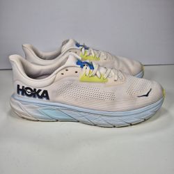 Hoka One One Arahi 7 Blanc De Blanc Blue Men’s Size 12.5 2E.5 2E 1147870/BVR