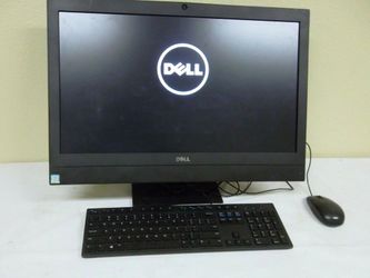Dell 24" All In One PC Intel Quad Core i5 CPU 16GB RAM 500GB (SSD/HDD) DVDRW Webcam WiFi/Bluetooth Wireless Windows 11 Professional