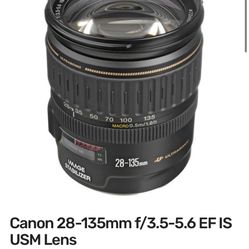 Canon 28-135mm f/3.5-5.6 EF IS USM Lens