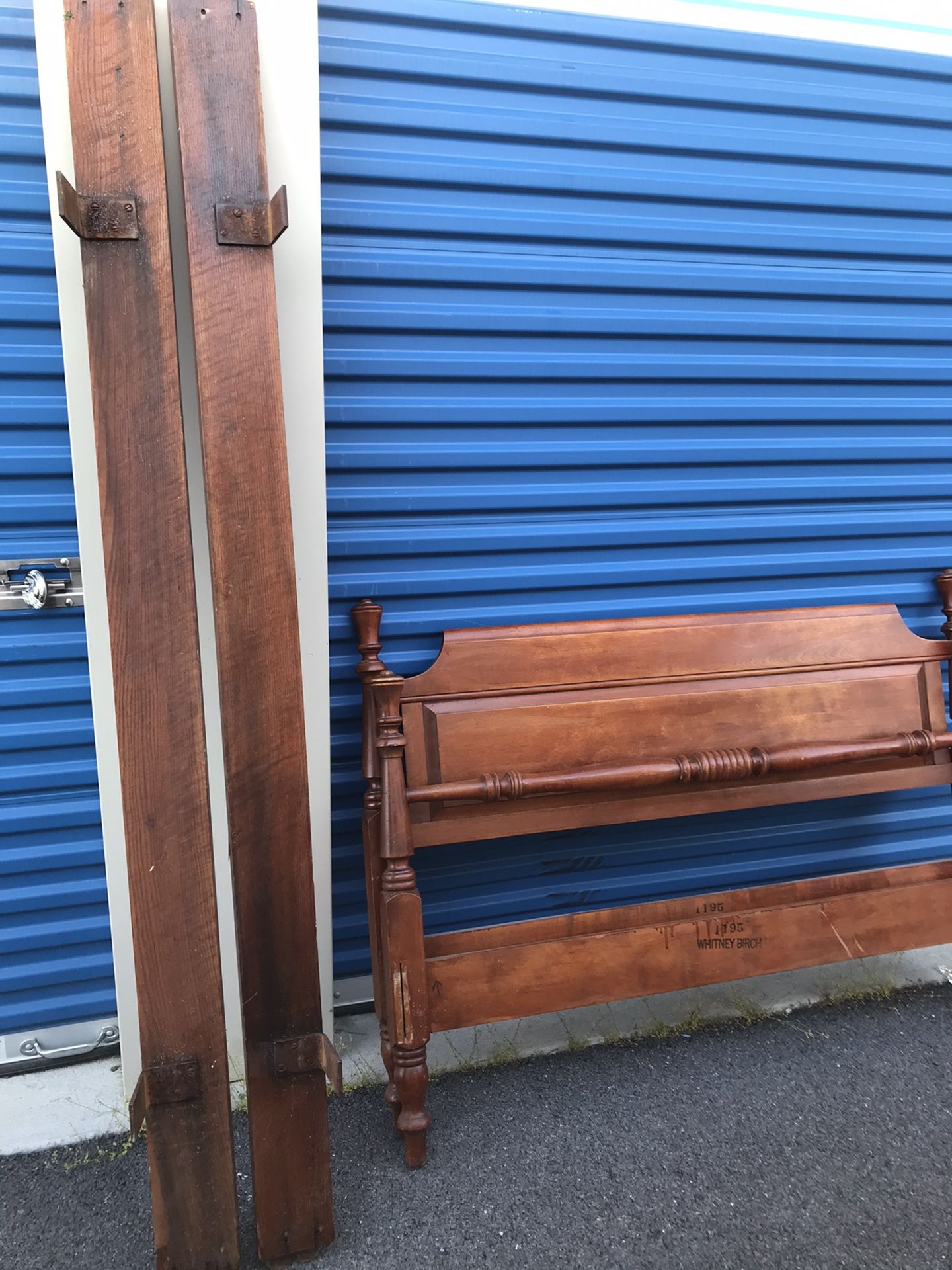 Dan Steely Bed Signed King  400  Full Bed Frame 125