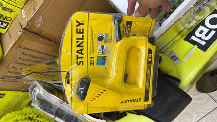 Stanley Electric Stapler and Brad Nail Gun
