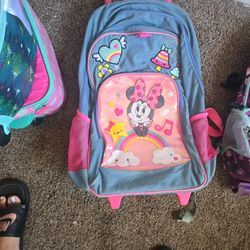 Minnie Mouse Rolling Back Pack