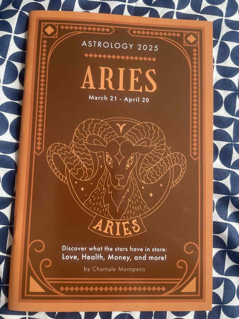 New Astrology 2025 Aries Paperback Book