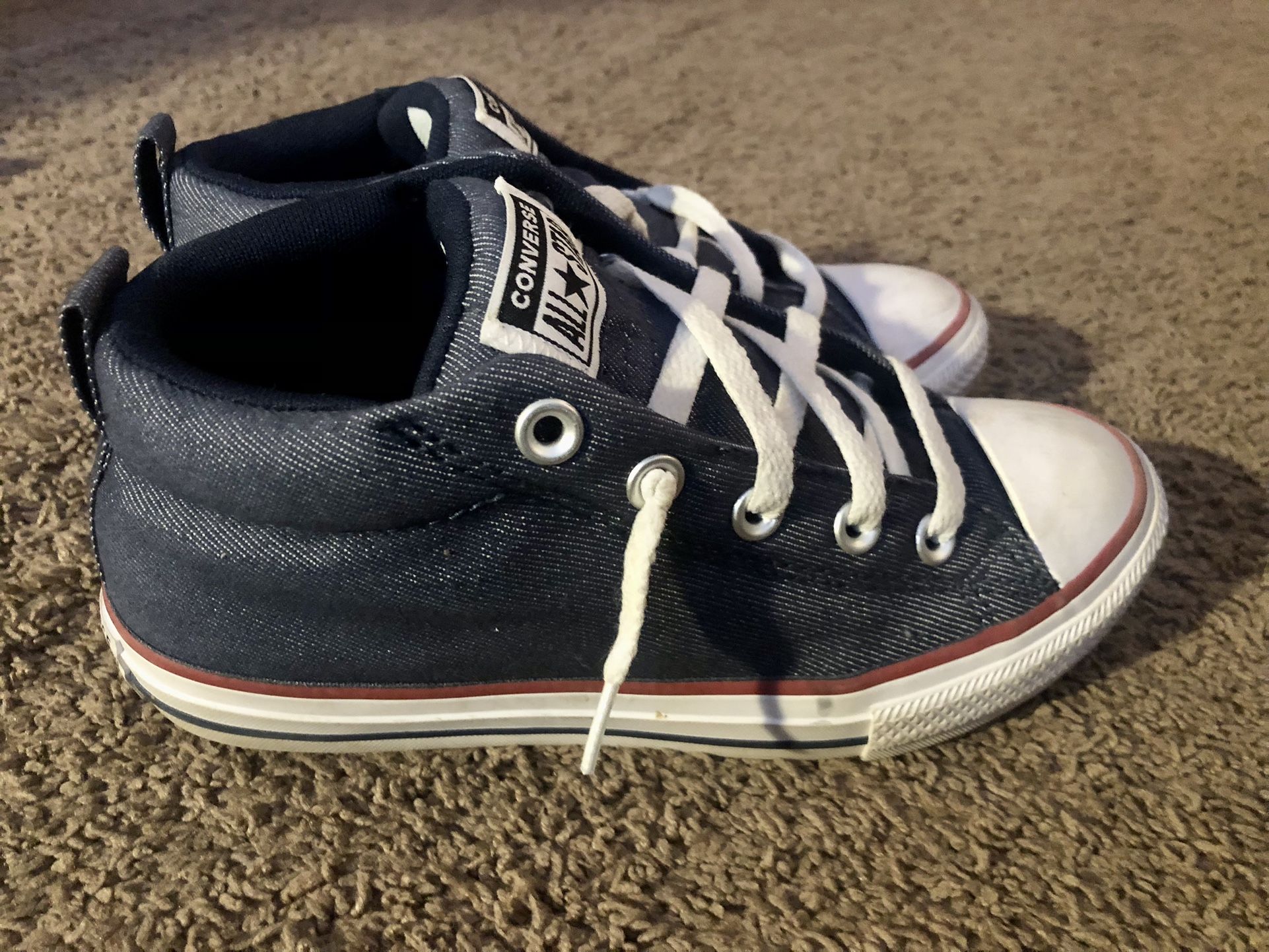 Boys Size 3 Youth Denim-like Converse