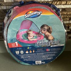 BRAND NEW BABY SPRING FLOAT SUN CANOPY