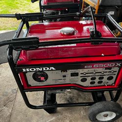 HONDA EB6500X Generator