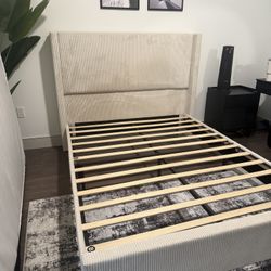 Upholstered Queen Bed Frame