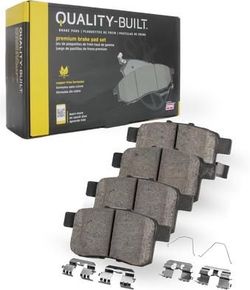 Front Ceramic Brake Pads, Premium 1001-0794C, Compatible with 99-09 Volvo (S60,S80,V70,XC70)