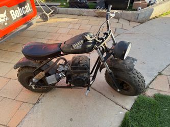Coleman gas powered mini bike
