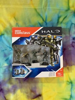 New Mattel DYH87 Mega Construx HALO *Blue Team* Building Set Figures 146 Pcs