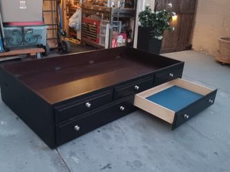 Twin Captains Platform Bed