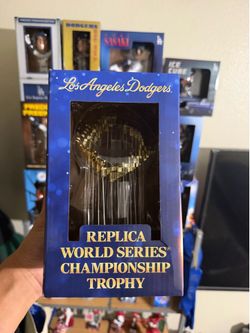 2024 World Series dodgers replica trophy