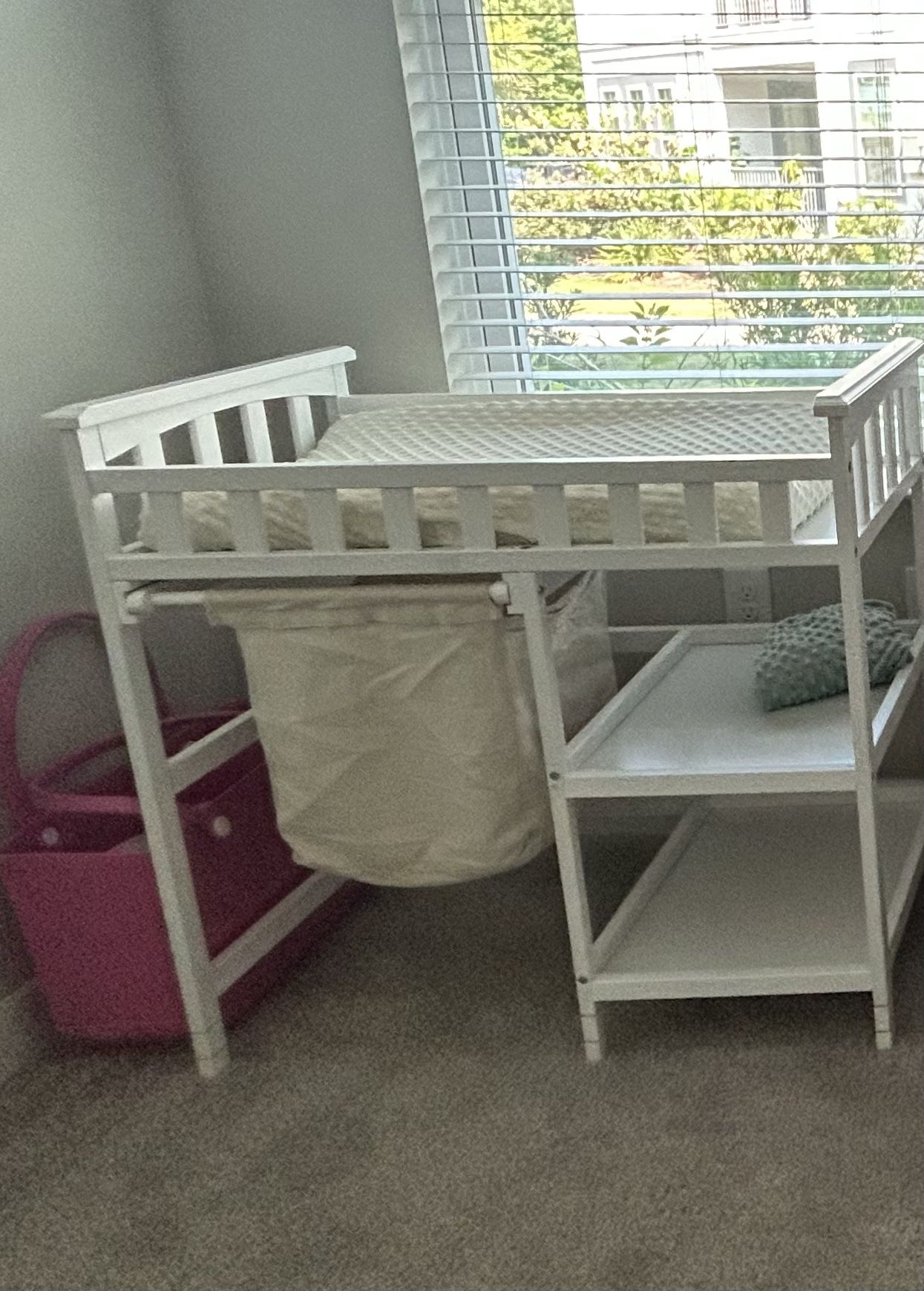 White changing Table