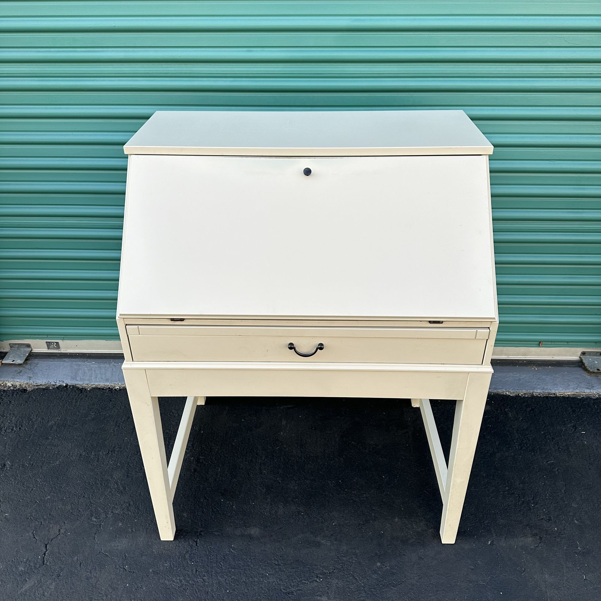 Vintage Ikea Alve Secretary Storage Desk