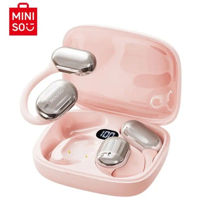 MINISO X23 OWS Open Ear Bluetooth Earbuds HIFI Sound Quality Music Wireless Earbuds Gaming with Low Latency Wireless Headphones IPX5 Waterprooof OWS
