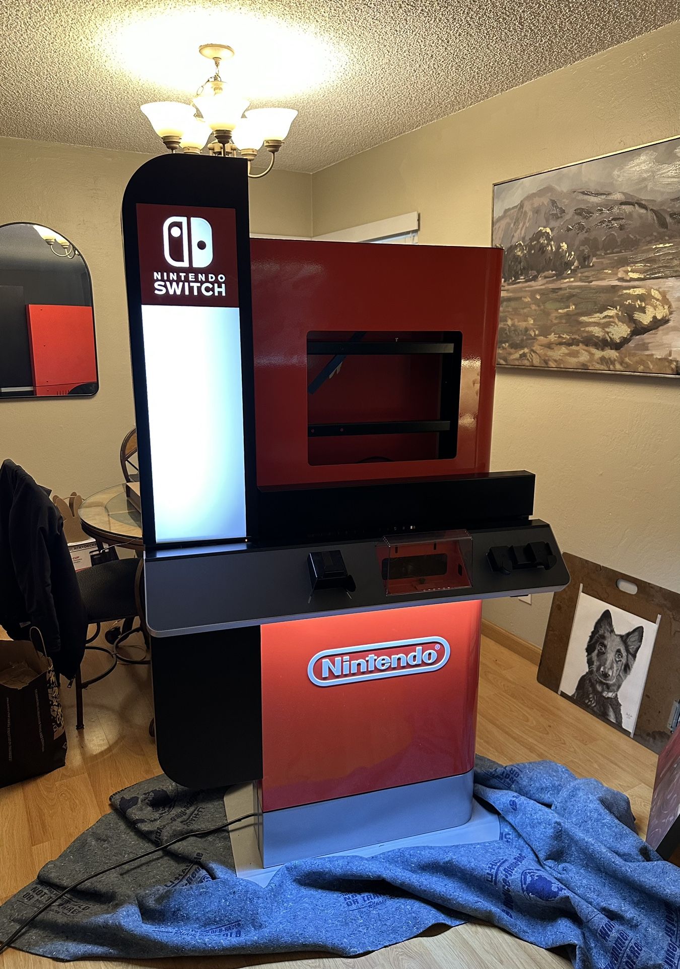 Nintendo Switch Demo Kiosk *WORKING w/ TV*