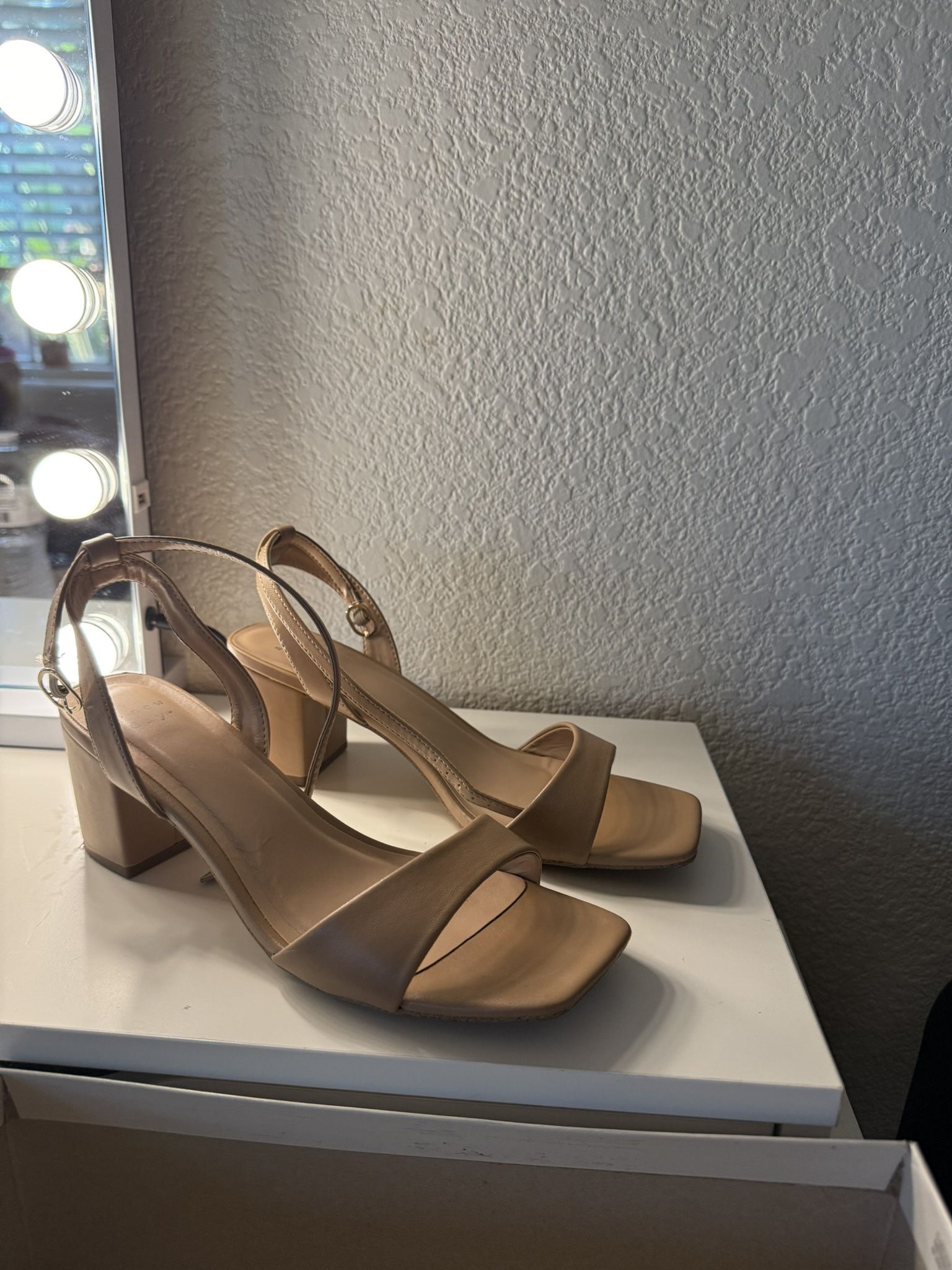 A New Day Beige/Nude Heels