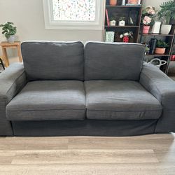 Dark Grey Love seat For sale