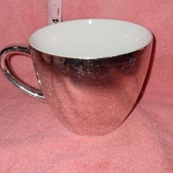 Starbucks Silver Metallic Coffee Cup
