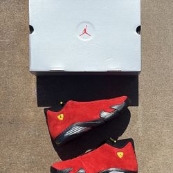 Size 13 Air Jordan 14 Ferrari 