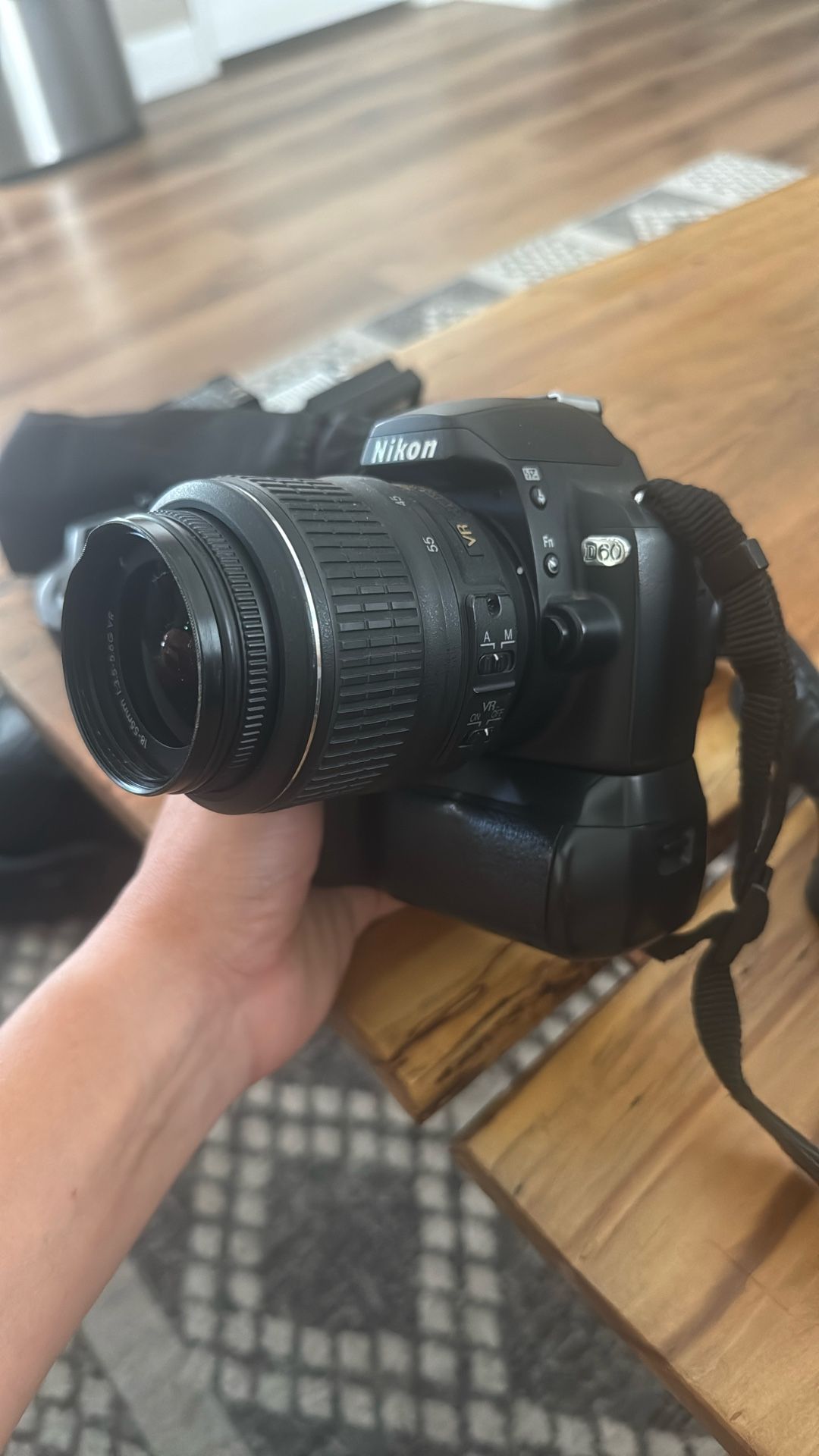 Nikon D60 DSLR And Lenses 