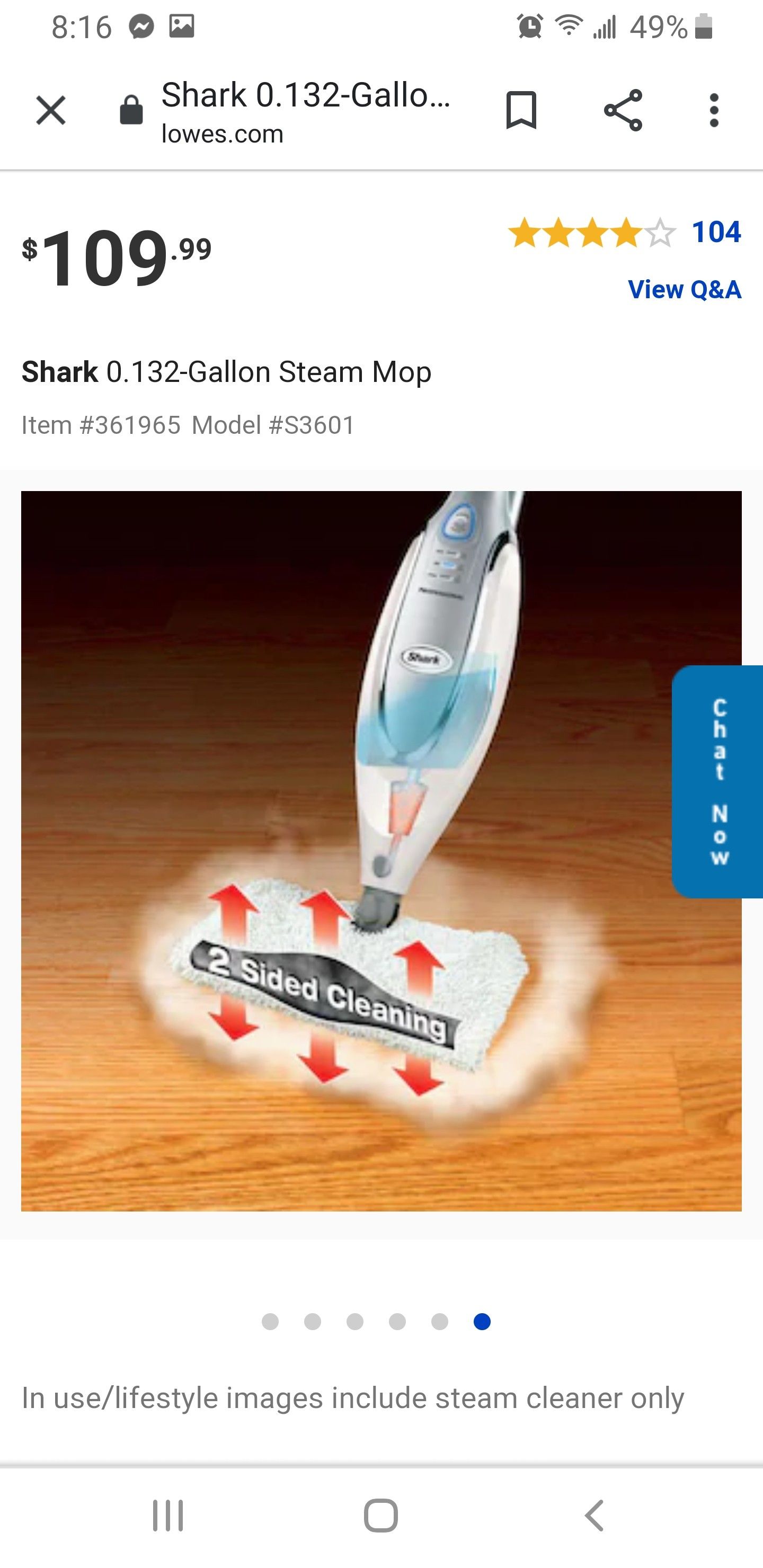 Shark steamer