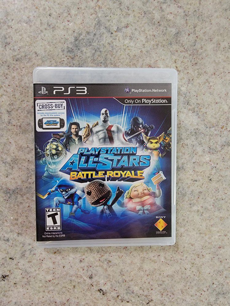 PS3 PlayStation All-Stars Battle Royale