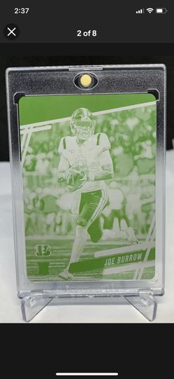 Joe Burrow Panini RC Printing Plate