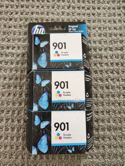 HP 901 Tri- Color Ink Cartridge NEW