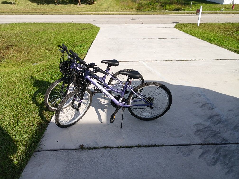 Selling Two Huffy Kids Bikes