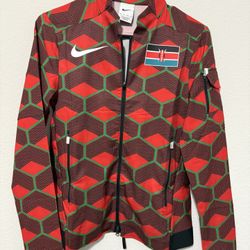 Nike Pro Elite Team Kenya Podium Zip Track Jacket Womens Sz XS CI8789-602