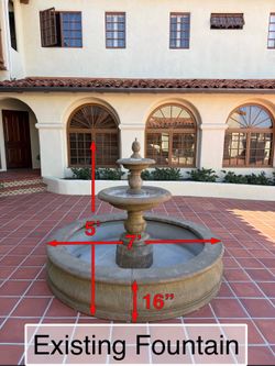 Large Outdoor Fountain