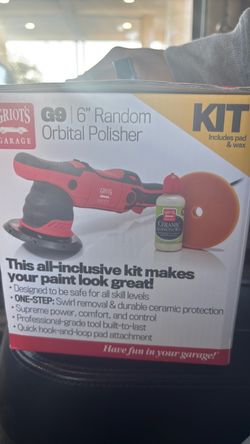 Griot's Garage G9 6" Random Orbital Polisher Kit