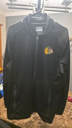 Men's Blackhawks Zip-up jacket (Large)
