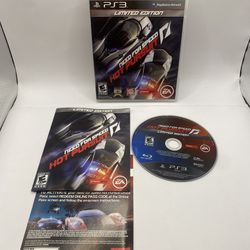 Need for Speed Hot Pursuit PS3 (Sony PlayStation 3, 2010) CIB Complete Auth