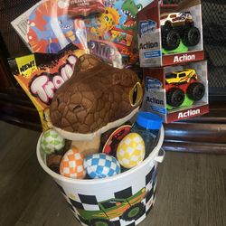 Monster Trucks Basket 🧺🐇🐣