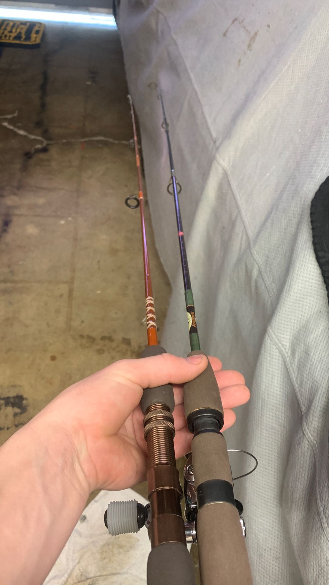 Trout fishing rods