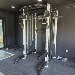 NEW Vesta Pro Series 3in1 Squat Rack | Functional Trainer | 45lbs Smith Machine | Pulley System | FREE DELIVERY🚚