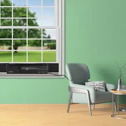 25-in High Velocity Indoor Window Fan, in Black with Remote