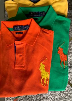 Polo shirts Ralph Lauren NEW! $40 each. Size M.  Fontainbleau area pick up
